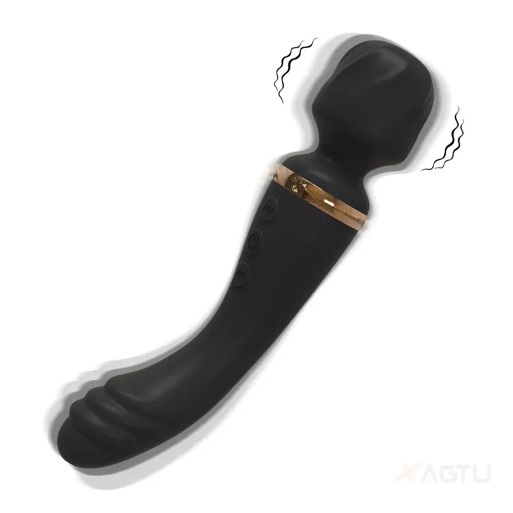 Silicone Dual Motor Dildo Vibrator for Couples